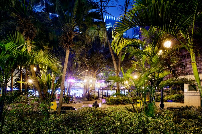 A Park in Kwun Tong Hong Kong