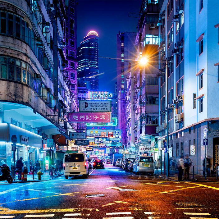 Neonlights in the streets of mong kok