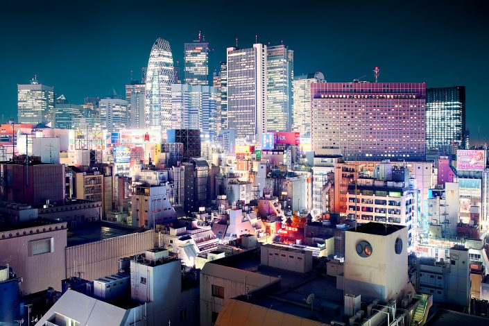 Shinjuku Skyline view